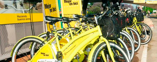 Espacios temporarios para estacionar bicicletas Espacios temporarios para estacionar bicicletas