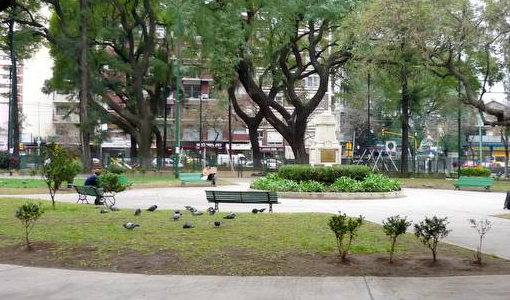 En parques y jardines…