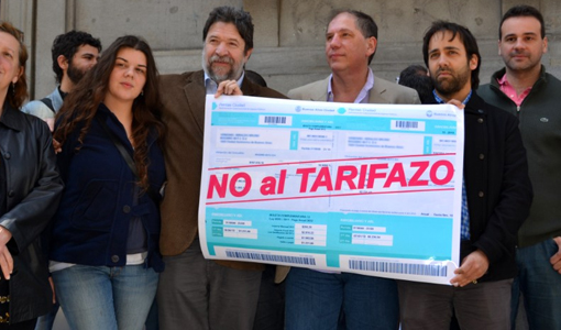 Contra el tarifazo en el ABL Contra el tarifazo en el ABL
