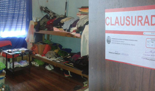 Clausura de taller textil Clausura de taller textil