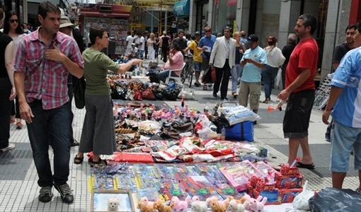 Aumento la venta callejera