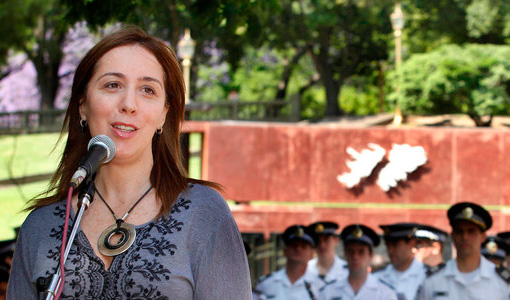 Homenaje a ex combatientes de Malvinas en Plaza San Martín