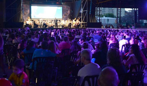 Se realizó la Noche Audiovisual