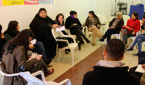 Primera mesa de Trabajadores Sociales de la Villa 31 Primera mesa de Trabajadores Sociales de la Villa 31