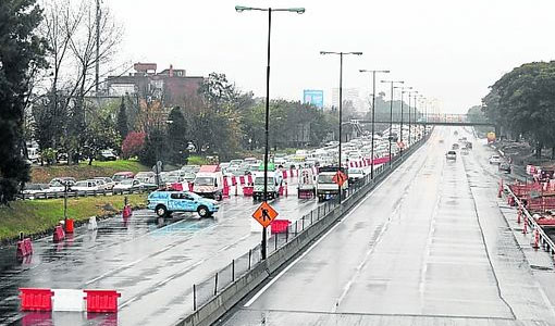 Sacaron otros dos puentes de la General Paz Sacaron otros dos puentes de la General Paz