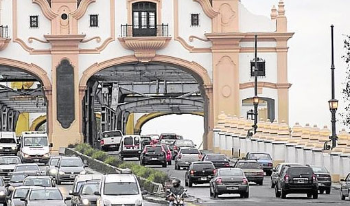 El Puente Alsina recuperó su color y su historia