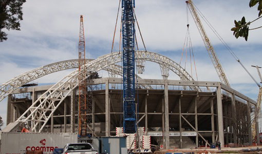 El Estadio Parque Roca con techo propio