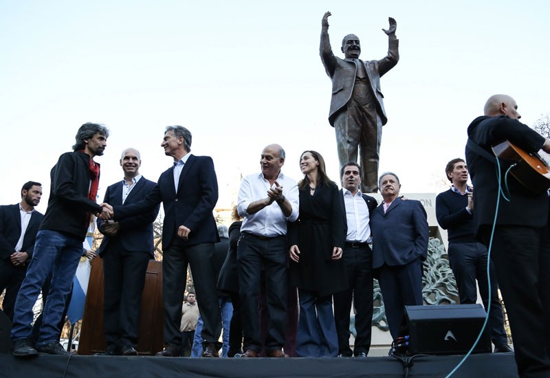 Inauguraron el primer Monumento a Perón de la Ciudad