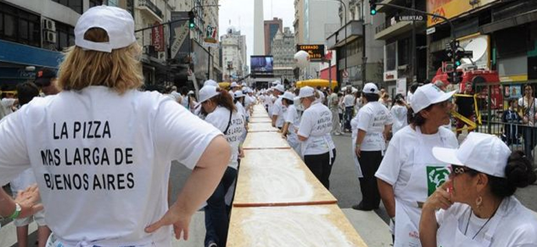 Vuelve La pizza más larga de Buenos Aires Vuelve La pizza más larga de Buenos Aires