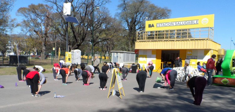 Actividades en plazas y parques de la Comuna