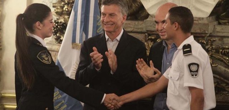 Macri transfirió parte de la Policía Federal a la Ciudad