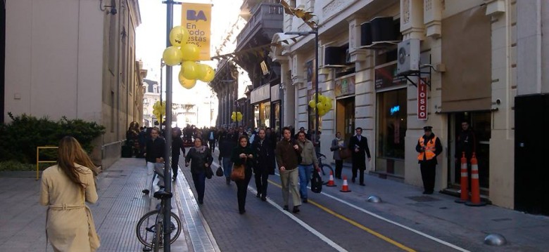 Cámaras para multar a los autos en el Microcentro