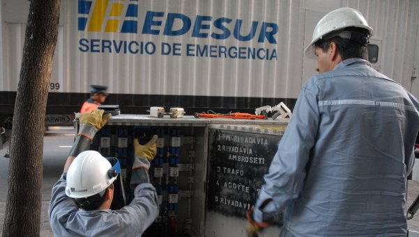 Edesur anunció cortes preventivos para la ciudad