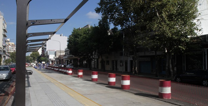 En abril comenzará a funcionar El Metrobus de la av. San Martín En abril comenzará a funcionar El Metrobus de la av. San Martín