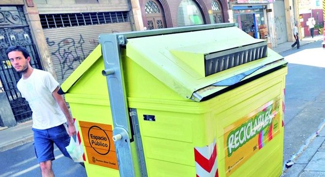 Nuevo recambio de contenedores para reciclar