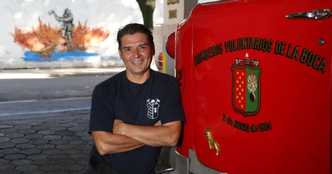 “Pepe” Monje, el bombero de La Boca y actor