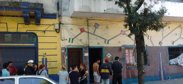 Se incendió un conventillo en La Boca Se incendió un conventillo en La Boca