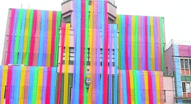 Para recordar a Quinquela Martín La Boca se llenó de color Para recordar a Quinquela Martín La Boca se llenó de color