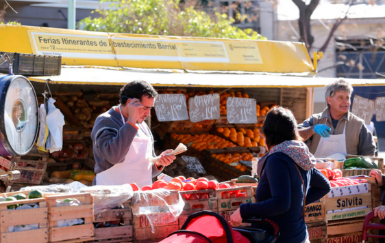 Las Ferias Itinerantes en la Comuna 4