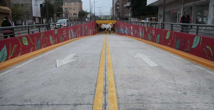 Inauguran un nuevo paso bajo nivel en la avenida Congreso