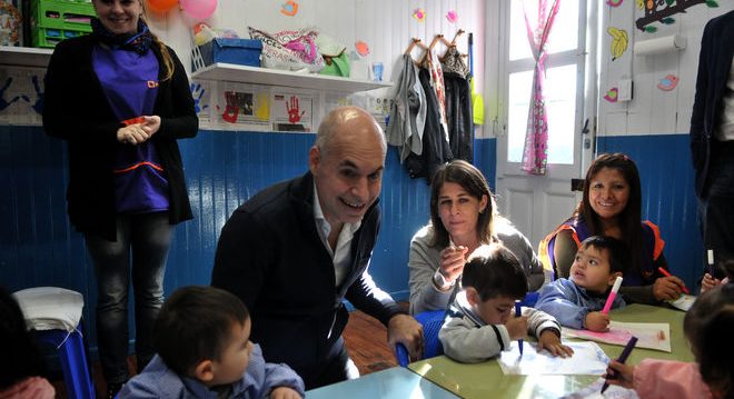 Larreta inauguró un Centro de Primera Infancia Larreta inauguró un Centro de Primera Infancia