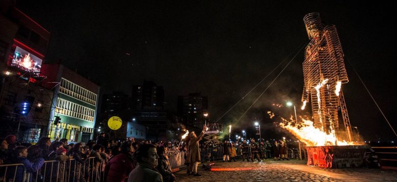 Se realizo la Fogata de San Juan en La Boca