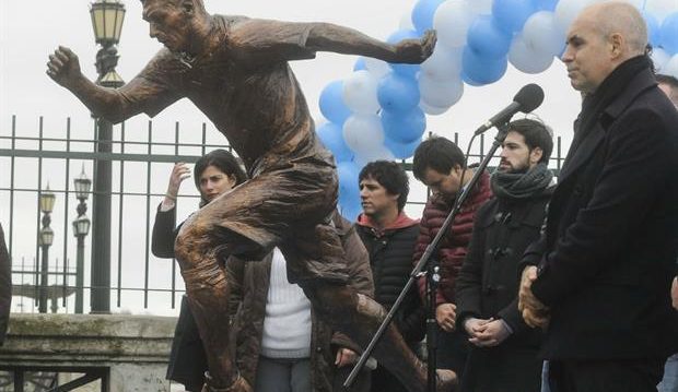 La figura de Messi se sumo al Paseo de la Gloria La figura de Messi se sumo al Paseo de la Gloria