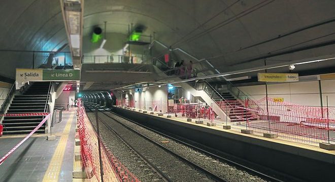 La línea H suma otra estación a fin de mes