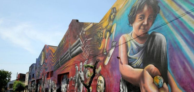 Pintarán murales en La Boca en la primera edición de «Color BA» Pintarán murales en La Boca en la primera edición de «Color BA»