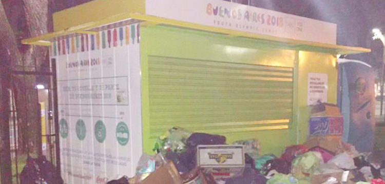 Los Puntos Verdes de la Ciudad cerrados y en problemas Los Puntos Verdes de la Ciudad cerrados y en problemas