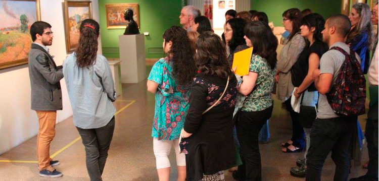 Encuentro con docentes en el Museo Quinquela Encuentro con docentes en el Museo Quinquela