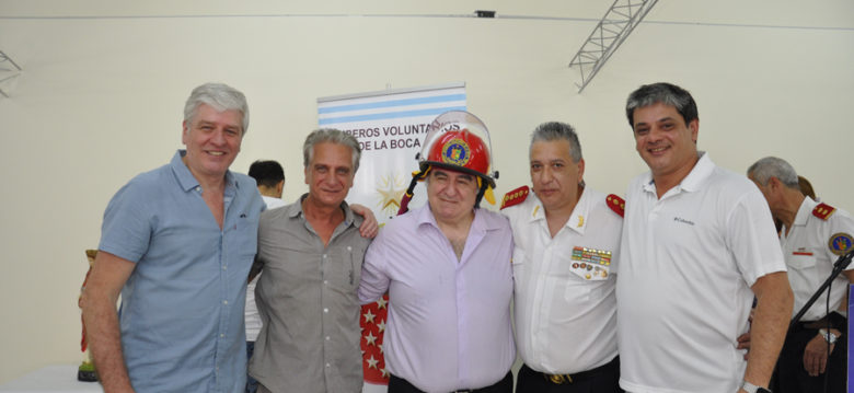 Festejos y nuevas instalaciones en Bomberos de La Boca Festejos y nuevas instalaciones en Bomberos de La Boca
