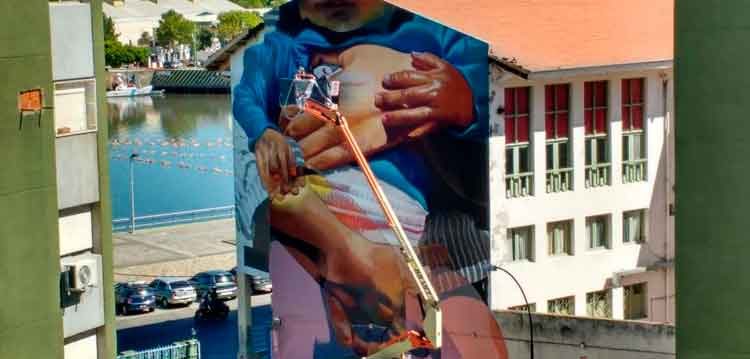 Pintaron 26 murales en La Boca entre artistas y vecinos Pintaron 26 murales en La Boca entre artistas y vecinos