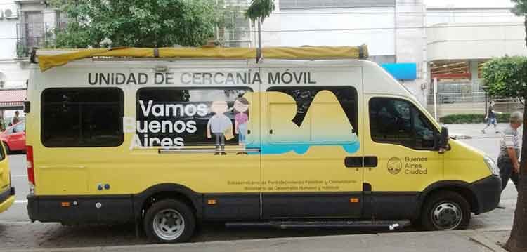La Unidad de Cercanía Móvil en la Comuna 4 La Unidad de Cercanía Móvil en la Comuna 4