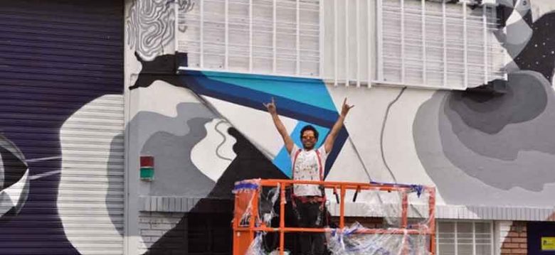 Nuevos murales a cielo abierto en el Distrito de las Artes