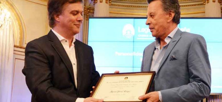 Palito Ortega fue declarado personalidad destacada Palito Ortega fue declarado personalidad destacada