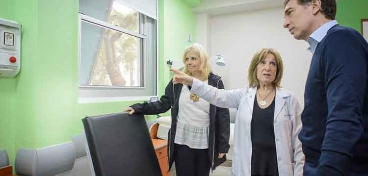 Inauguración de una nueva Sala de Pediatría en el Hospital Muñiz
