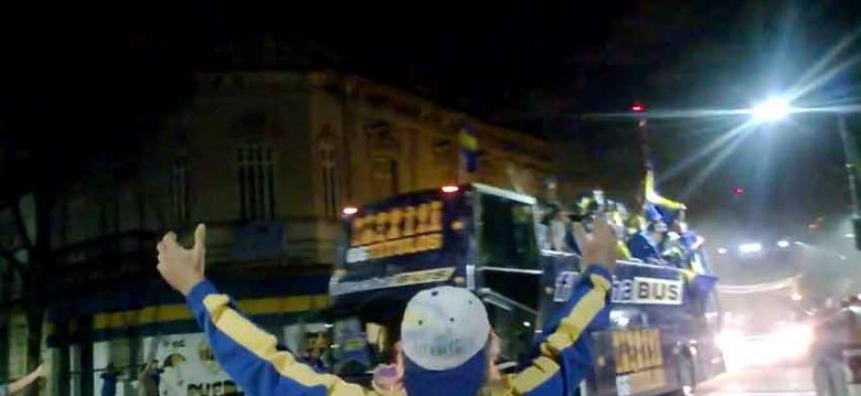 Caravana y festejos en La Boca por el campeonato obtenido por Boca Juniors