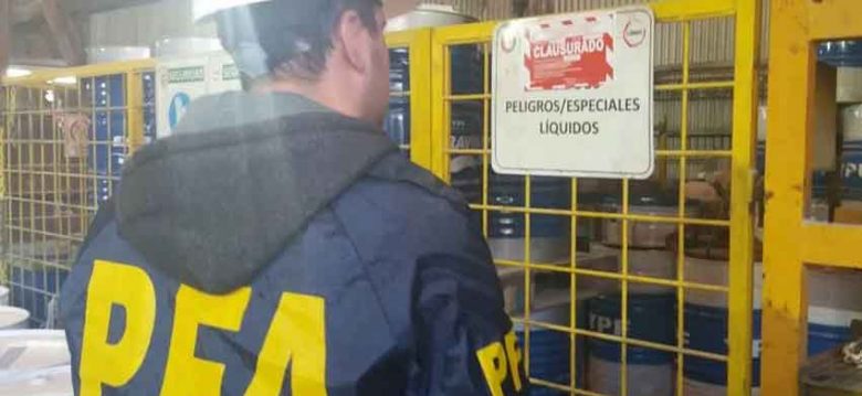 Clausuran una hormigonera en Barracas Clausuran una hormigonera en Barracas