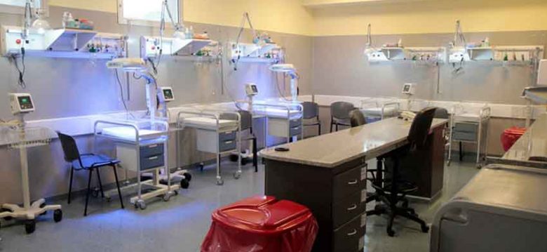 Inauguración de la nueva sala neonatal del Hospital Penna