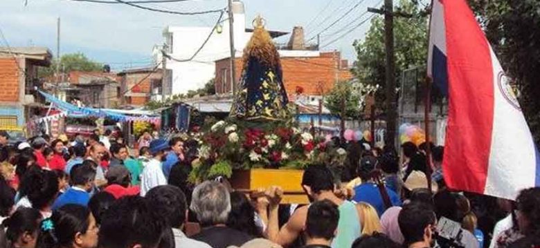 La Virgen de Caacupé llegaba a la Villa 21-24 hace veinte años