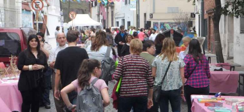 La fiesta de Barracas fue una gran expresión artística para todos los vecinos La fiesta de Barracas fue una gran expresión artística para todos los vecinos