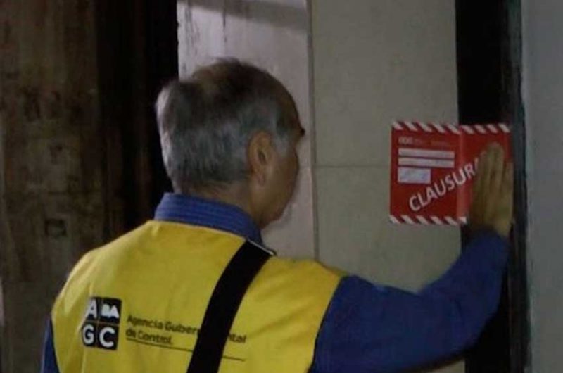 Clausuras y detenciones en el barrio porteño de Constitución Clausuras y detenciones en el barrio porteño de Constitución