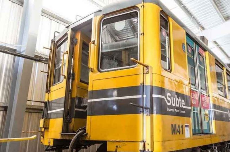 Subastaran viejos vagones de subte y lo recaudado irá a obras Subastaran viejos vagones de subte y lo recaudado irá a obras