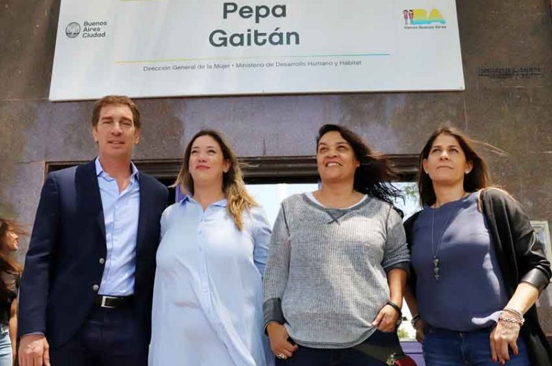 Inauguran Centro Integral de la Mujer en Parque Patricios Inauguran Centro Integral de la Mujer en Parque Patricios
