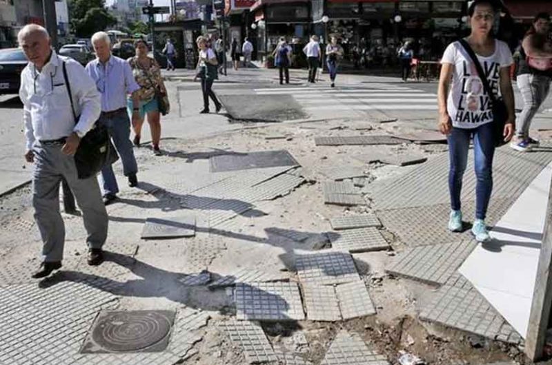 Nuevo régimen de permisos de trabajos o roturas de las veredas Nuevo régimen de permisos de trabajos o roturas de las veredas