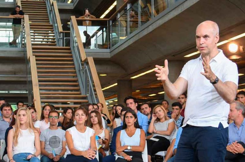 Larreta realizó un balance de la gestión y presentó los nuevos compromisos de Gobierno Larreta realizó un balance de la gestión y presentó los nuevos compromisos de Gobierno