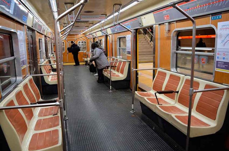 Sacaron de circulación vagones de la línea B con amianto Sacaron de circulación vagones de la línea B con amianto
