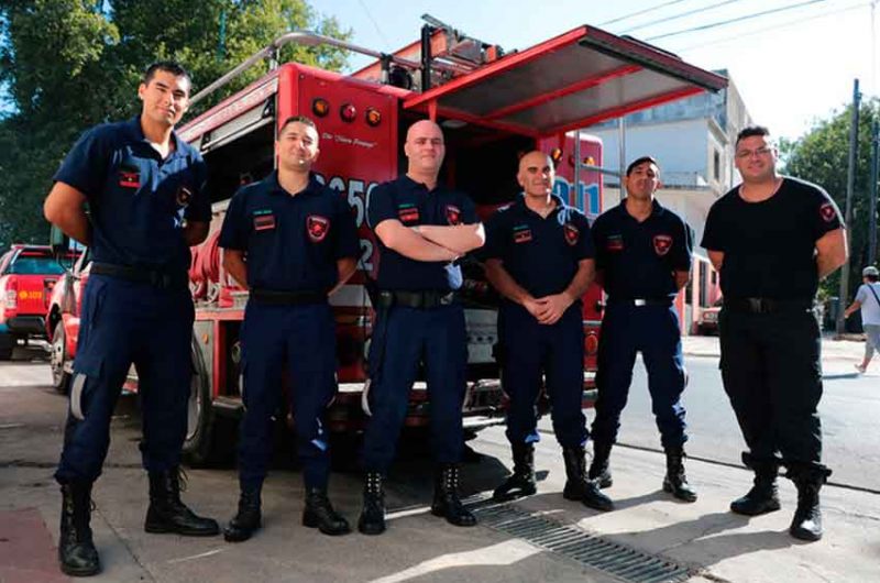 Bomberos de Pompeya asistieron el parto de una mujer