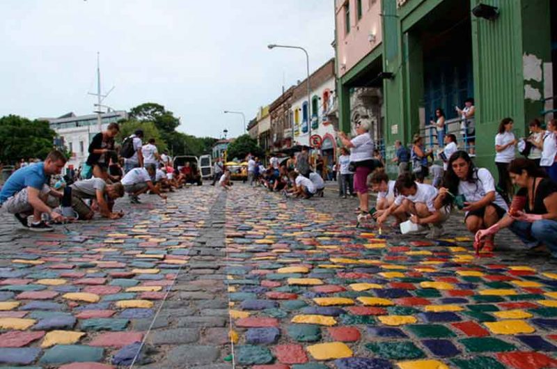 Se cumplirá el sueño de Benito Quinquela Martín, colorear La Boca